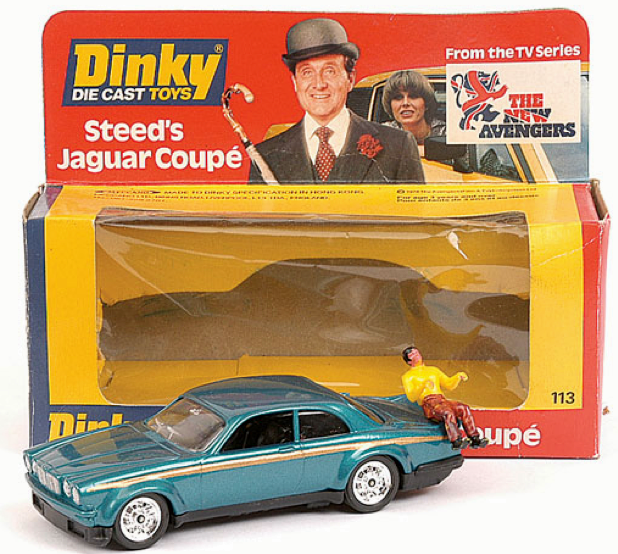 113: Steed's Jaguar Coupe – Dinky Toys: TV Shows, Space and Specials