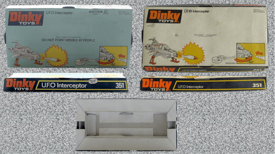 Ancien jouet Dinky Toys 351 UFO interceptor - FR